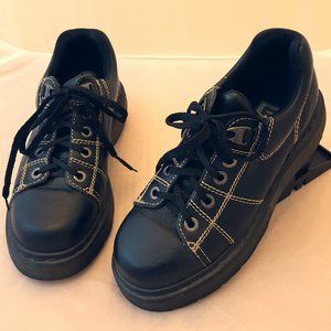 Edgy Dr./Doc Marten's UK sz 6 black walking shoes